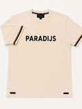 P03 Essential Logo T-Shirt – Crème | Paradijs Leven