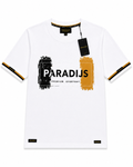 P01W Premium T-shirt met Opdruk – Wit | PARADIJS